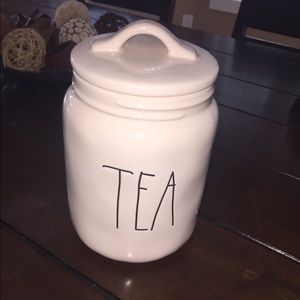 Rae Dunn Tea Canister